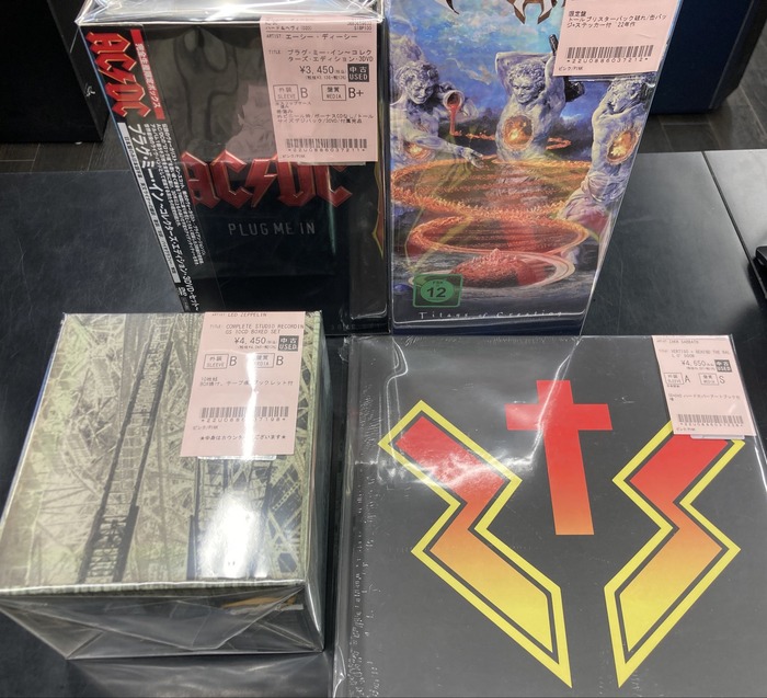 ✨中古品新着情報✨ AC/DC、TESTAMENT、ZAKK SABBATH、LED ZEPPELIN