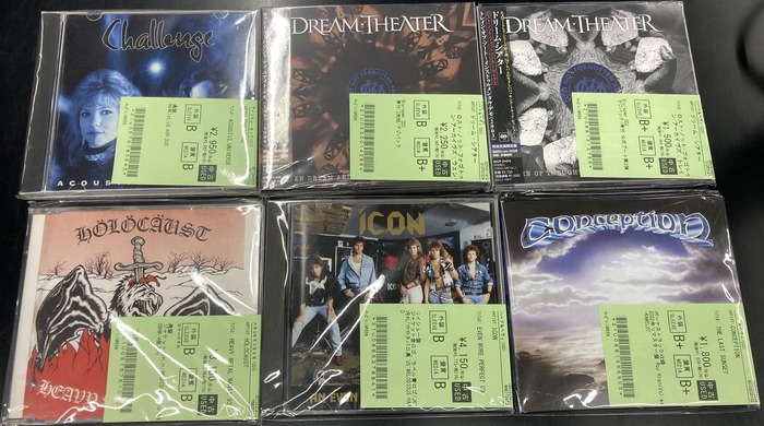 8/30(土)~9/1(月)入荷> HARD ROCK/HEAVY METALの新着中古CD