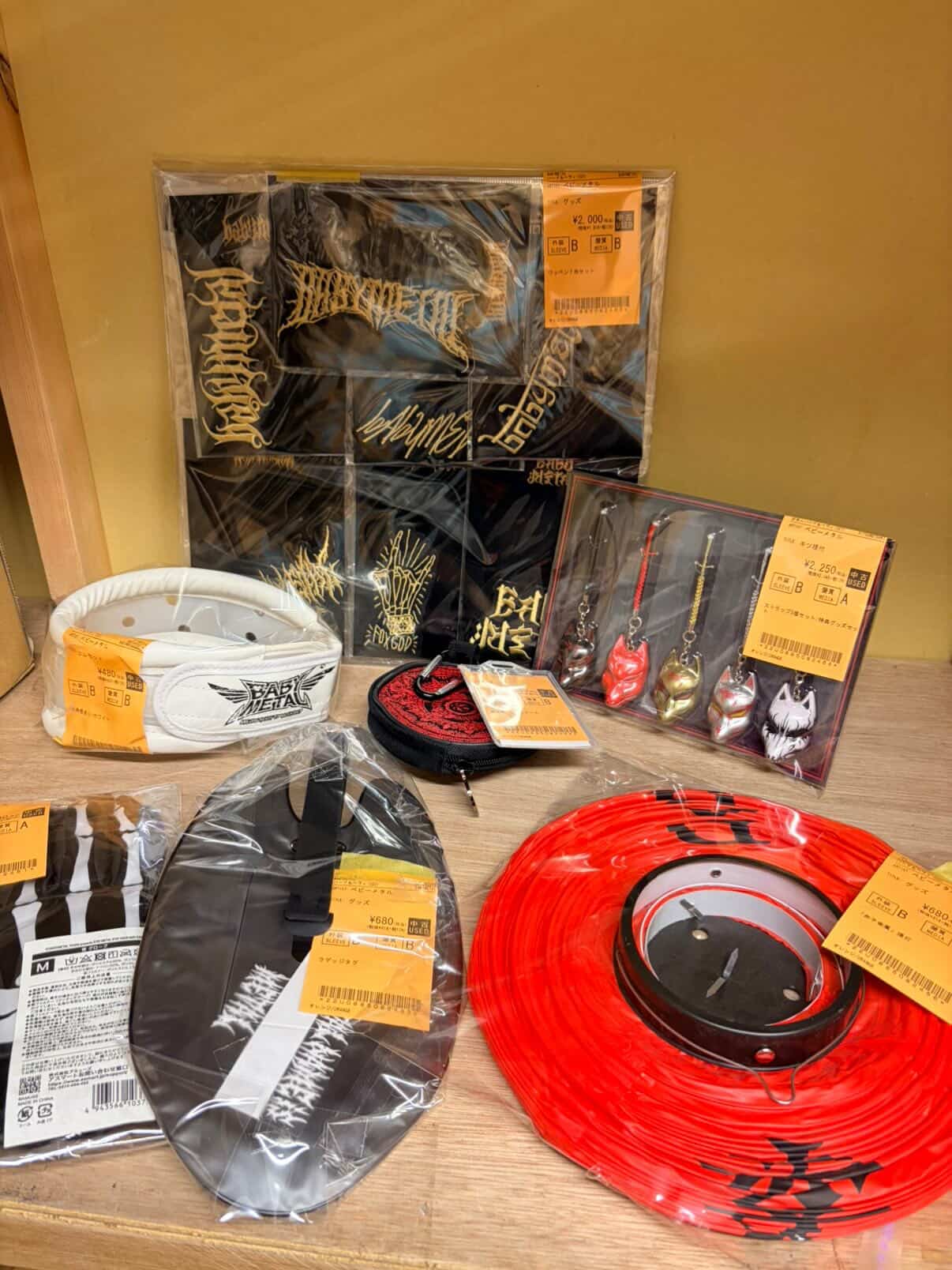 4/4(土)BABYMETALアパレル/グッズ放出セール : ディスクユニオン 