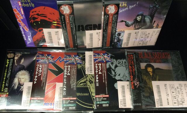 VENOM、BLACK SABBATH、MAGNUM、RAVENほかHR/HMの中古CDをまとめて入荷