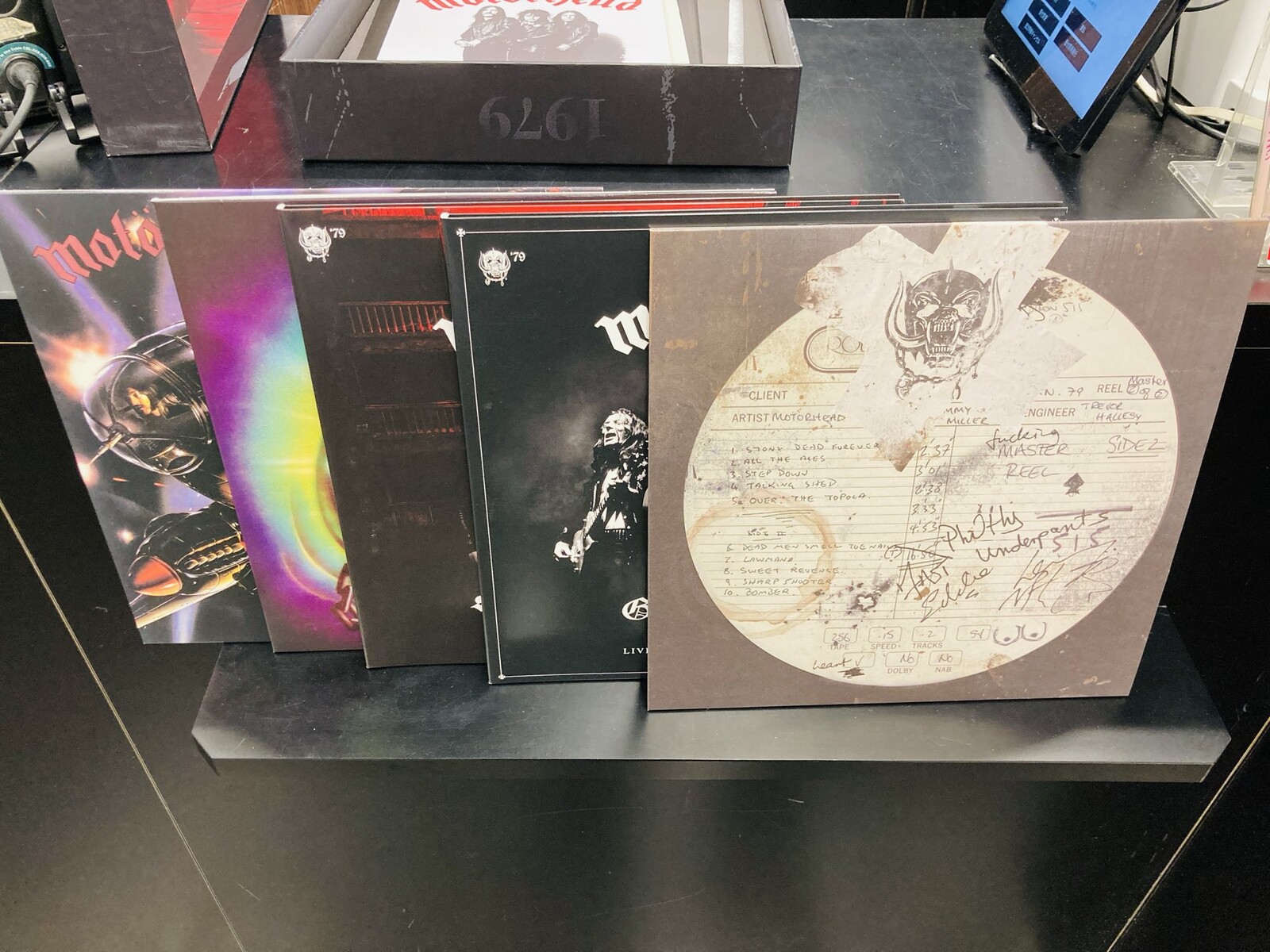 MOTORHEADの限定LP BOXセットが入荷いたしました！！ : ディスク