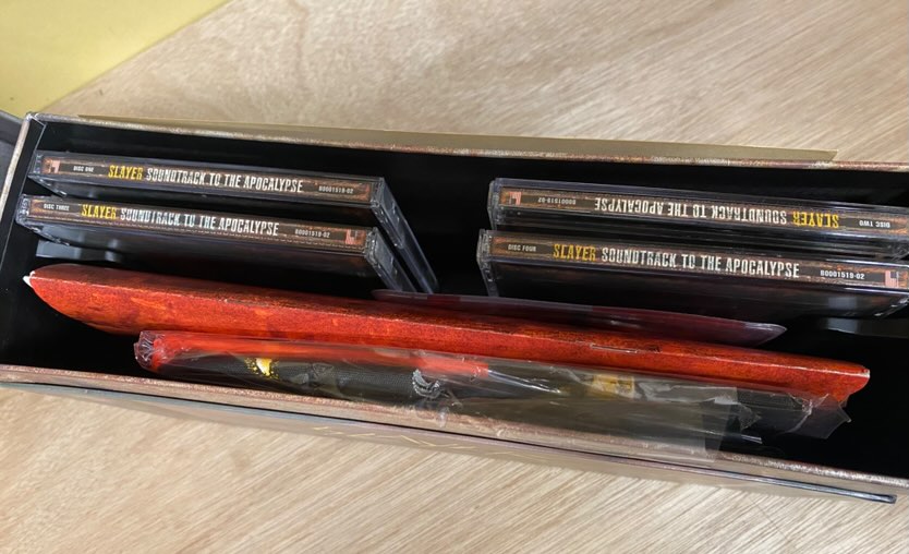 SLAYERのBOXとCDが 合わせて10点以上入荷いたしました‼︎ : ディスク