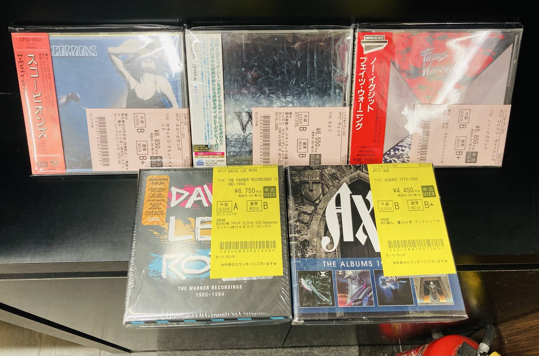 国内盤<12/9(火)~12/12(金)入荷> HARD ROCK/HEAVY METALの新着中古CD 