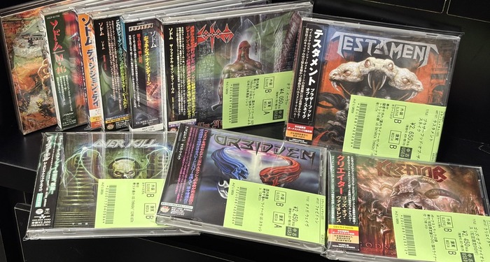 6/30(火)~7/3(金)入荷> THRASH METALの新着中古リストを公開いたしまし