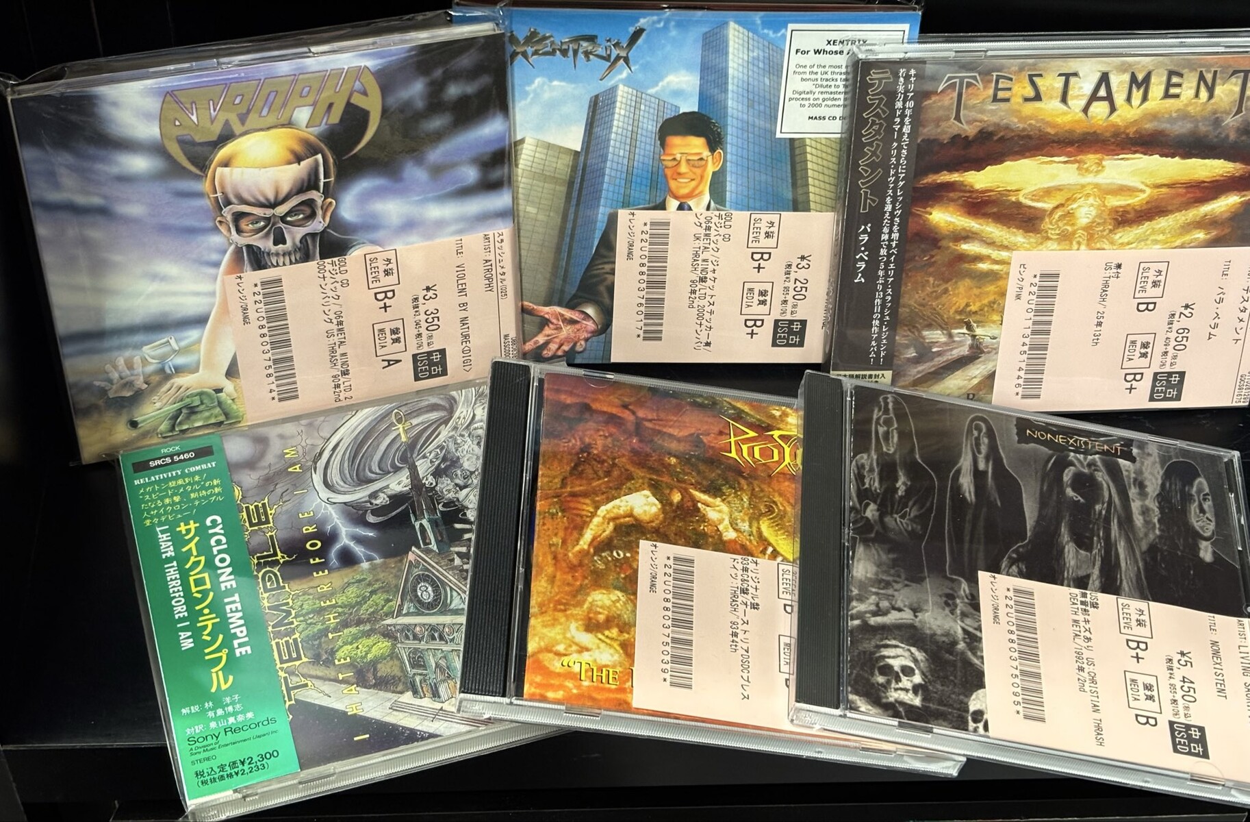 11/25(火)~11/28(金)入荷> JAPANESE METAL、THRASH METAL、DEATH METAL