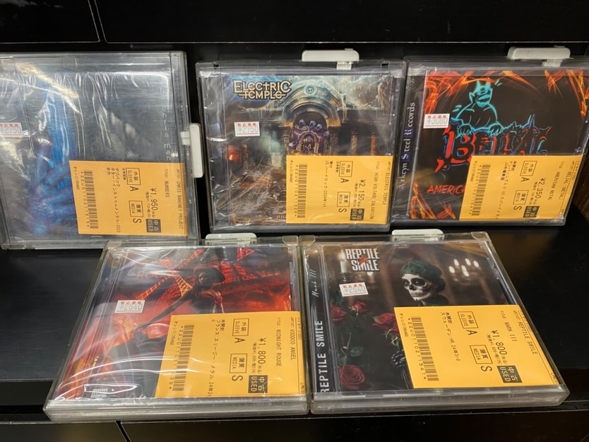 5/20(火)~5/23(金)入荷> HARD ROCK/HEAVY METALの中古CD新着リストを