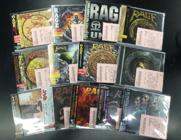 ジャーマン・パワーメタルRAGEの中古CDがまとめて入荷です!! : ディスクユニオンお茶の水ハードロック/ヘヴィメタル館