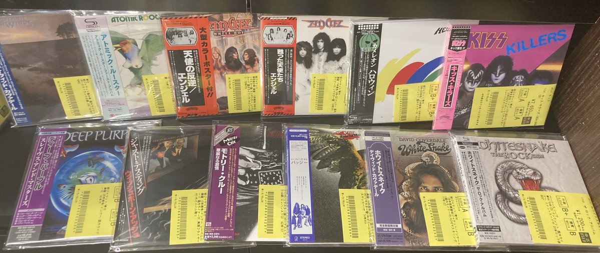 ナイトレンジャー 紙ジャケ SHM-CD 2009年再販版 3枚セット 中古 ナイト・レンジャー 名盤6タイトル 紙ジャケットSHM-CD再発 2025年6月