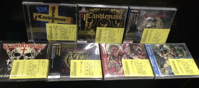 CANDLEMASS、BARONESS、PENTAGRAMほかドゥーム/ストーナーの中古CDが 
