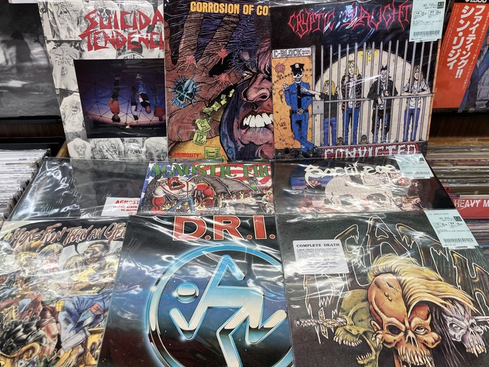 中古レコード】ACCUSED、CRUMBSUCKERS、LUDICHRISTなどクロスオーバー
