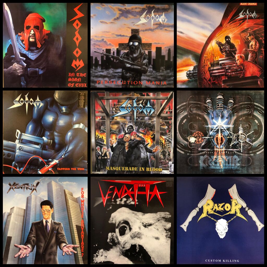 12/17(土)スラッシュ/デス/ブラック廃盤レコード・セール : ディスク