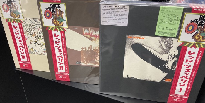 LED ZEPPELINの各種スーパー・デラックス・エディション、DEEP LED ZEPPELINの各種スーパー・デラックス・エディション、DEEP