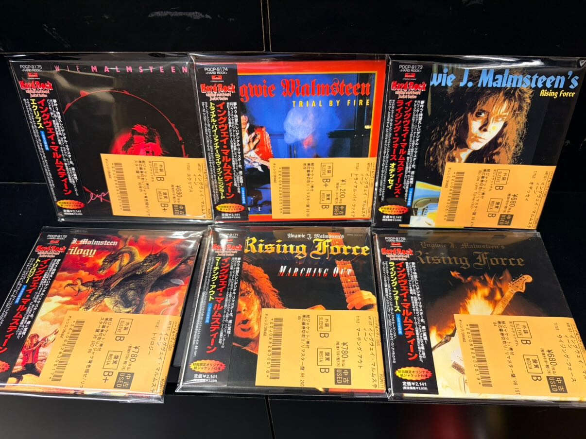 10/21(火)~10/24(金)入荷> HARD ROCK/HEAVY METALの新着中古CD