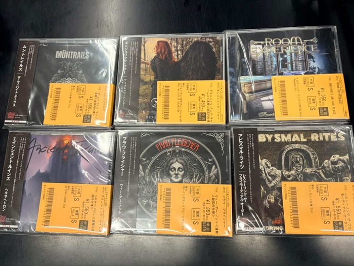 メタル中古CD　まとめ売り　　送料無料 7/15(月) メタル旧規格/国内廃盤帯付中古CDまとまって入荷しました