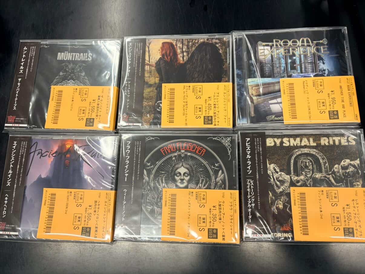 3/28(土)~3/30(月)入荷> ハードロック/ヘヴィメタルの新着中古CDの