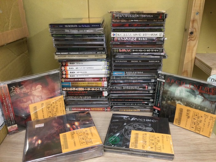 ARCH ENEMY、CHILDREN OF BODOM、MALIGNANT TUMOURなど王道系中心に GOREFEST 6CD デスメタル