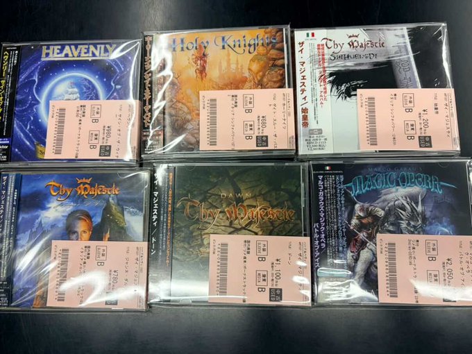 5/12(火)~5/15(金)入荷> HARD ROCK/HEAVY METAL、JAPANESE METALの新着
