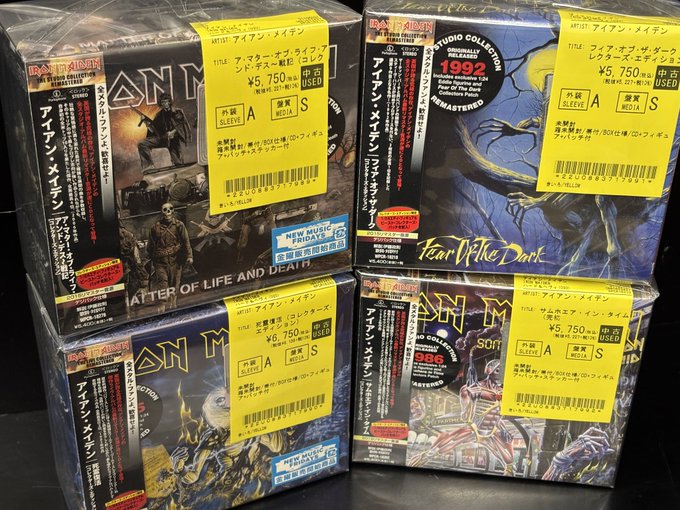 中古CD BOXが多数入荷しました！ : ディスクユニオンお茶の水ハード