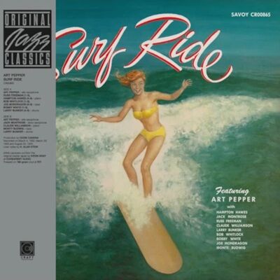 ○新品LP○ ART PEPPER / SURF RIDE : 今年生誕100周年を迎えたアート