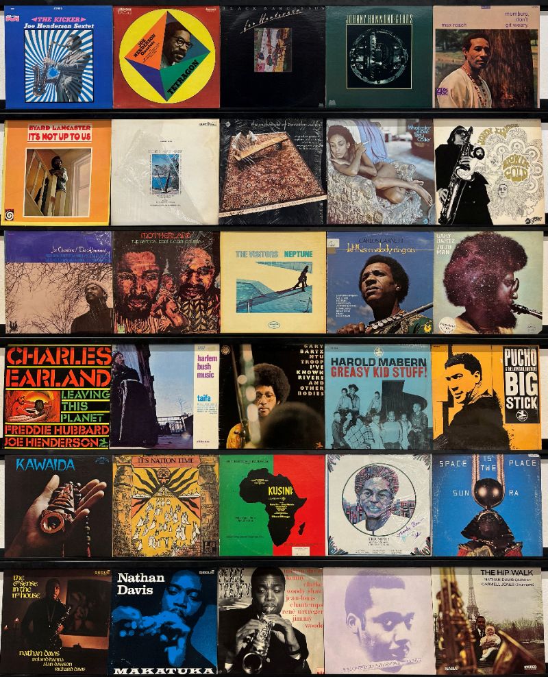 8月8日(土)『RARE GROOVE / FREE JAZZ廃盤レコードセール』通販ボタン