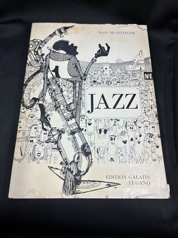 中古書籍入荷情報】希少本 TONY MUNZLINGER 『JAZZ』 : ディスク