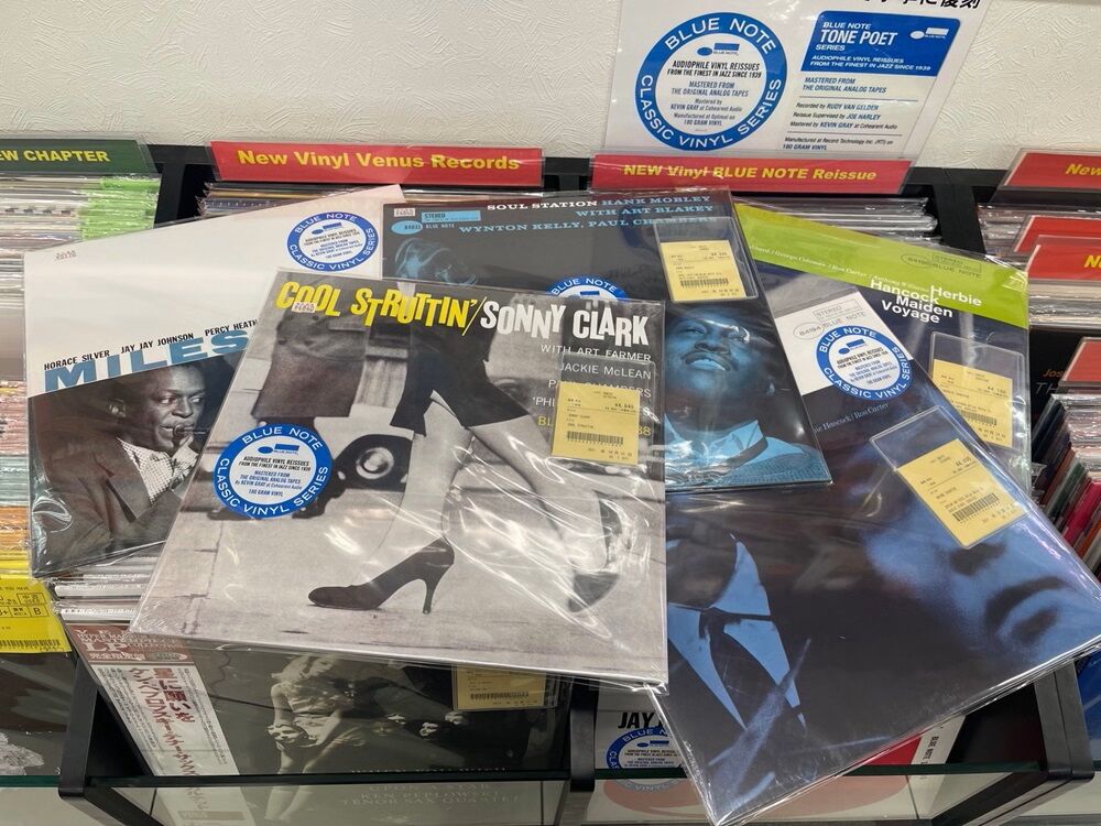 ○新品LP○ BLUE NOTE REISSUEコーナー、ラインナップ随時補充中