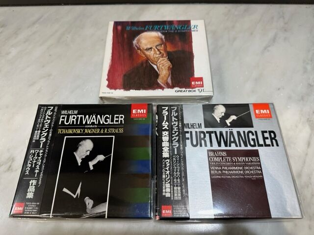 2/9(木)中古CD フルトヴェングラー&未開封CD特集 2/9(木)中古CD フルトヴェングラー&未開封CD特集