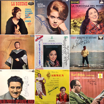 オンライン出品中】11/3(月・祝) 魅惑のサイン(?)入りLPレコード特集