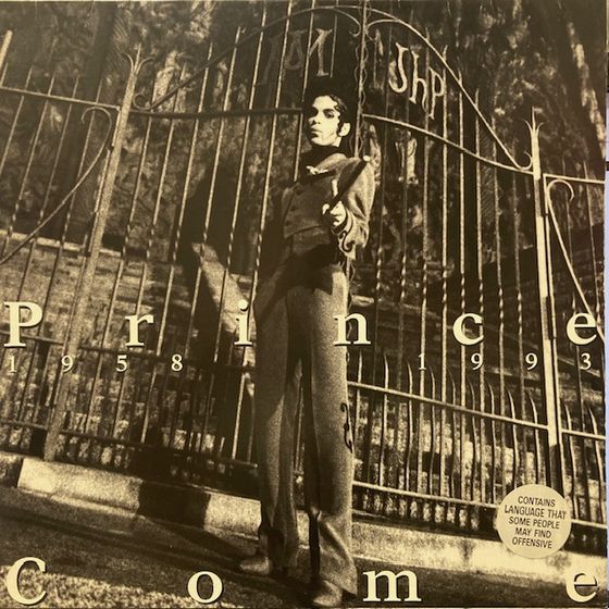 ★ＥＵ盤★『ブラック・アルバム』プリンスＬＰ PRINCE「BLACK ALBUM」EUオリジナル盤中古レコード入荷しました