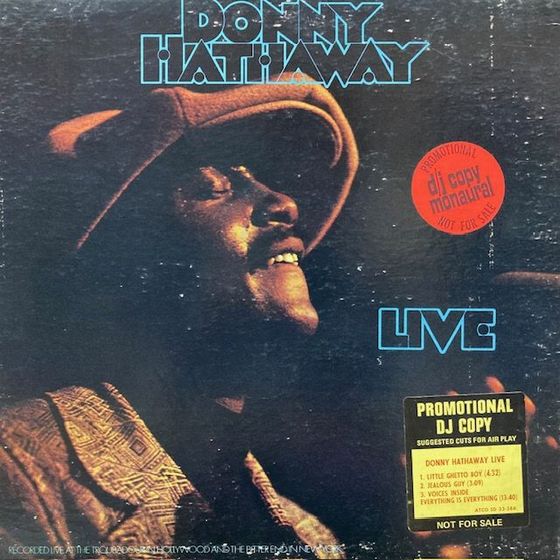 超名盤Donny Hathaway Live レコード◎ Donny Hathaway Live レコード LP ライブ ライヴ アナログ