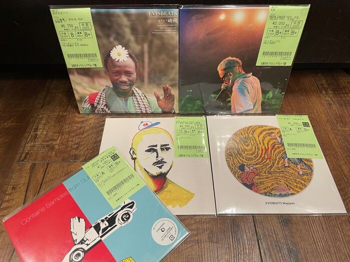 ◎3/28(金) 現行和モノ・日本語RAP etc新着中古7インチ ピン