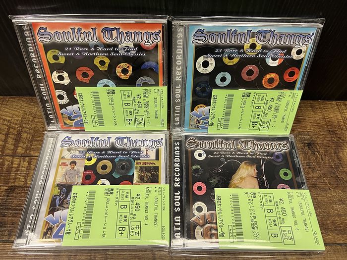 ☆9/24(土)廃盤多数ございます。SOUL中古CDコンピのみで200枚OVER放出