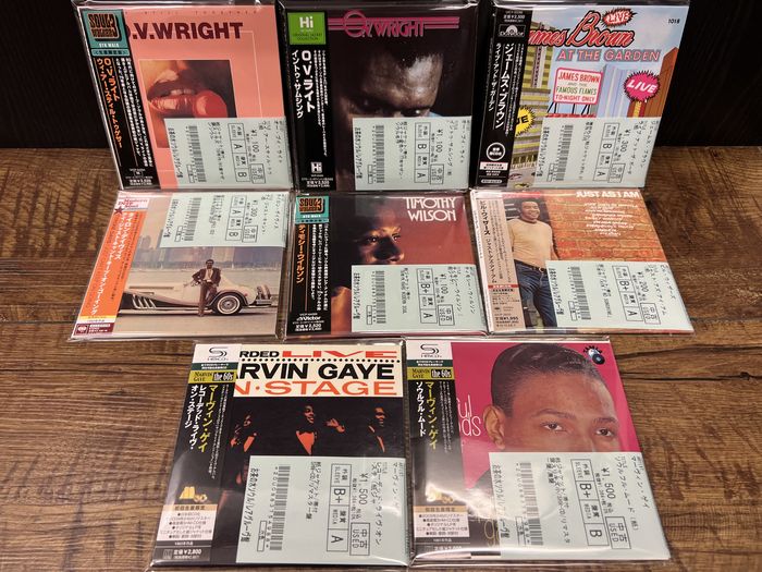 ☆11/2(水)SOUL中古CD紙ジャケット&コンピ150枚入荷 : ディスク
