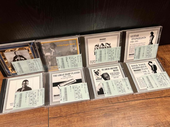 ☆7/22(月)DOCUMENTレーベル/BOXなど戦前BLUES中心にBLUES中古CD350枚