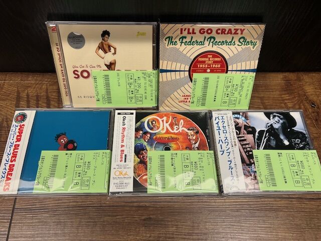 ☆12/14(木)BLUES/NEW ORLEANS/ZYDECO中古CD150枚入荷