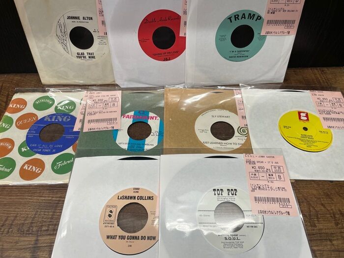 ◎1/21(火) SOUL・FUNK 新着中古45S 540枚オーバー特大放出
