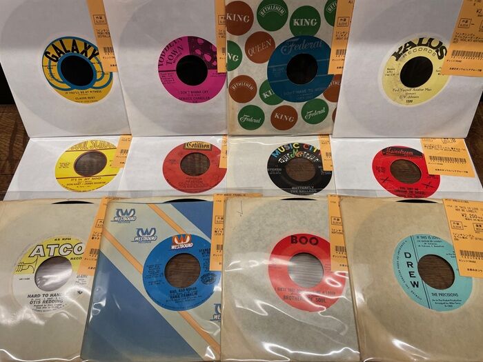 ◎2/23(月・祝) 45Sコーナー増設記念！SOUL・FUNK 新着中古45 930枚
