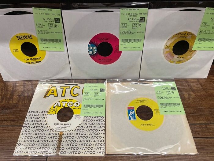 ◎1/8(木) SOUL・FUNK 新着中古45S 300枚オーバー放出！ : ディスク