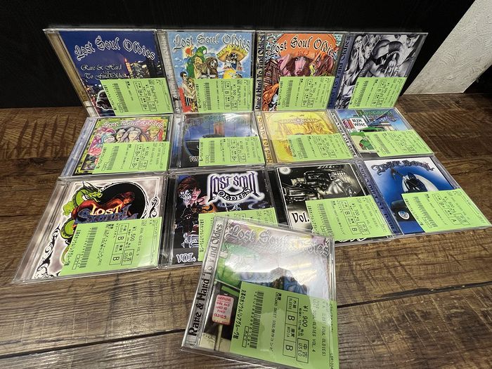 ☆9/24(土)廃盤多数ございます。SOUL中古CDコンピのみで200枚OVER放出