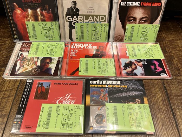 9/30(金)男性ボーカルSOUL+ATLANTIC&MOTOWN 1000円シリーズで