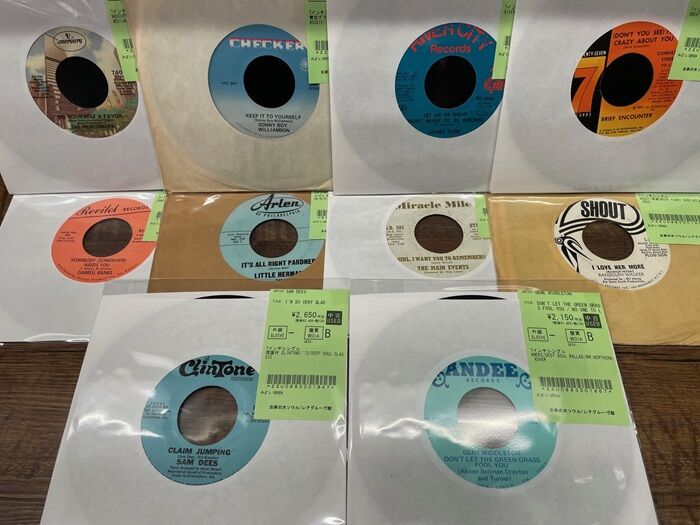◎1/15(木) SOUL・FUNK 新着中古45S 340枚放出！ : ディスクユニオン