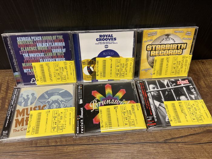 ☆1/27(金)SOUL/RARE GROOVE/MIX中古CD新着100枚OVER入荷