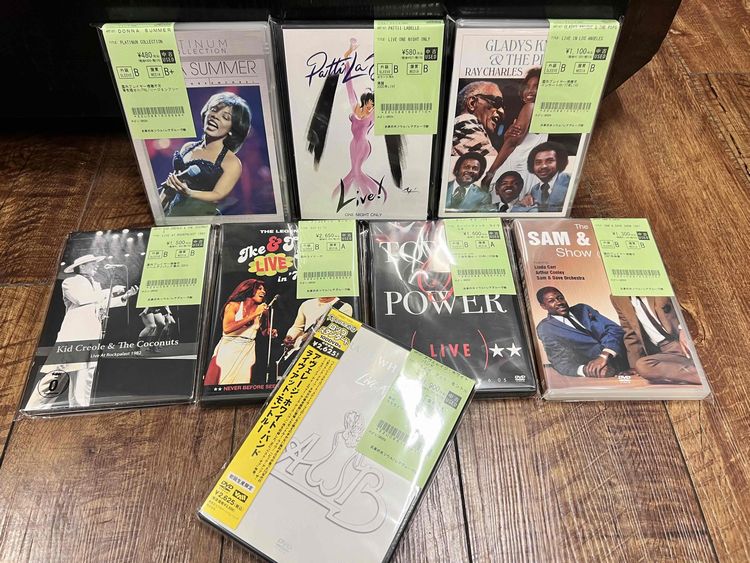 ☆8/15(金)SOUL/BLUES/COUNTRY&BLUEGRASS/ROCK etc新着中古DVD250枚