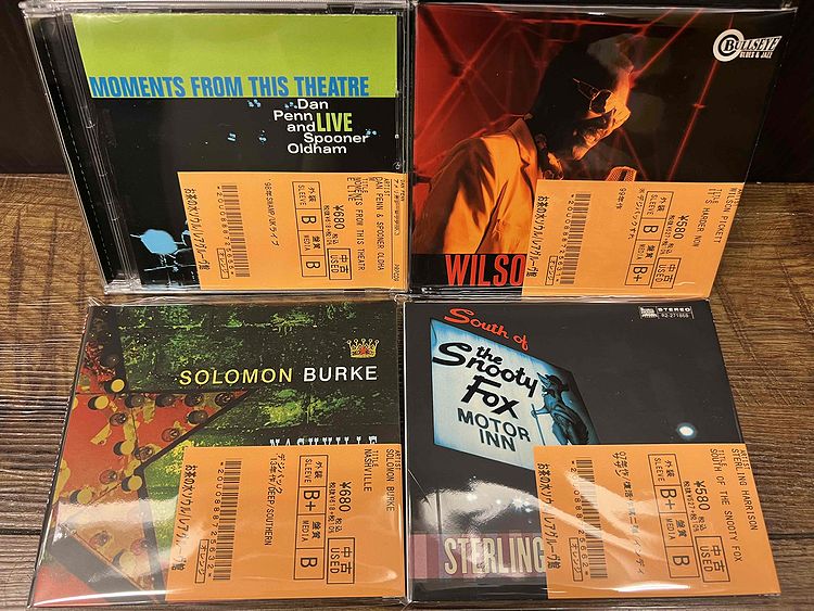 ☆8/18(金)INDIE SOUL/INDIE SOUTHERN中心に新着中古CD200枚入荷