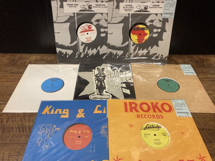 LP盤 レゲエ ワンウェイアルバム 4枚 RIDDIM DRIVEN レゲエ LP盤