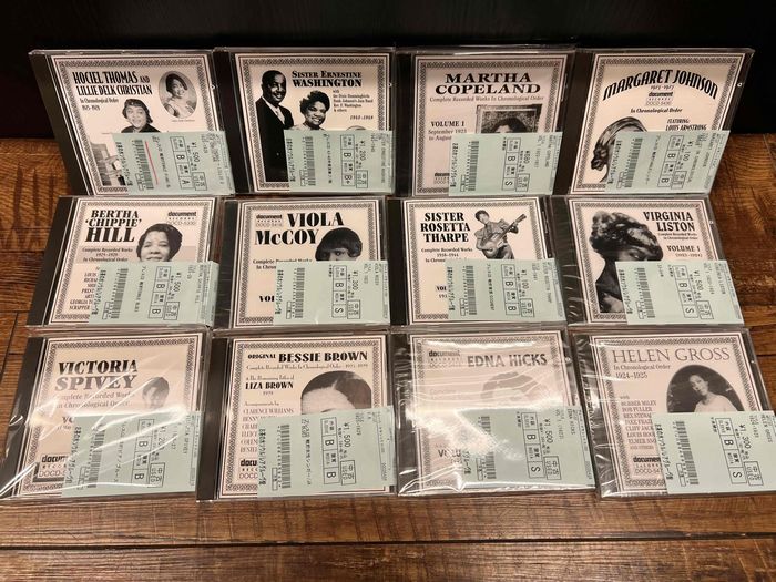 ☆7/22(月)DOCUMENTレーベル/BOXなど戦前BLUES中心にBLUES中古CD350枚