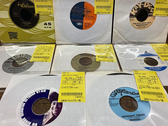 ◎6/1(木) EURO・リイシュー・現行ソウル 廃盤＆新着 中古7INCH