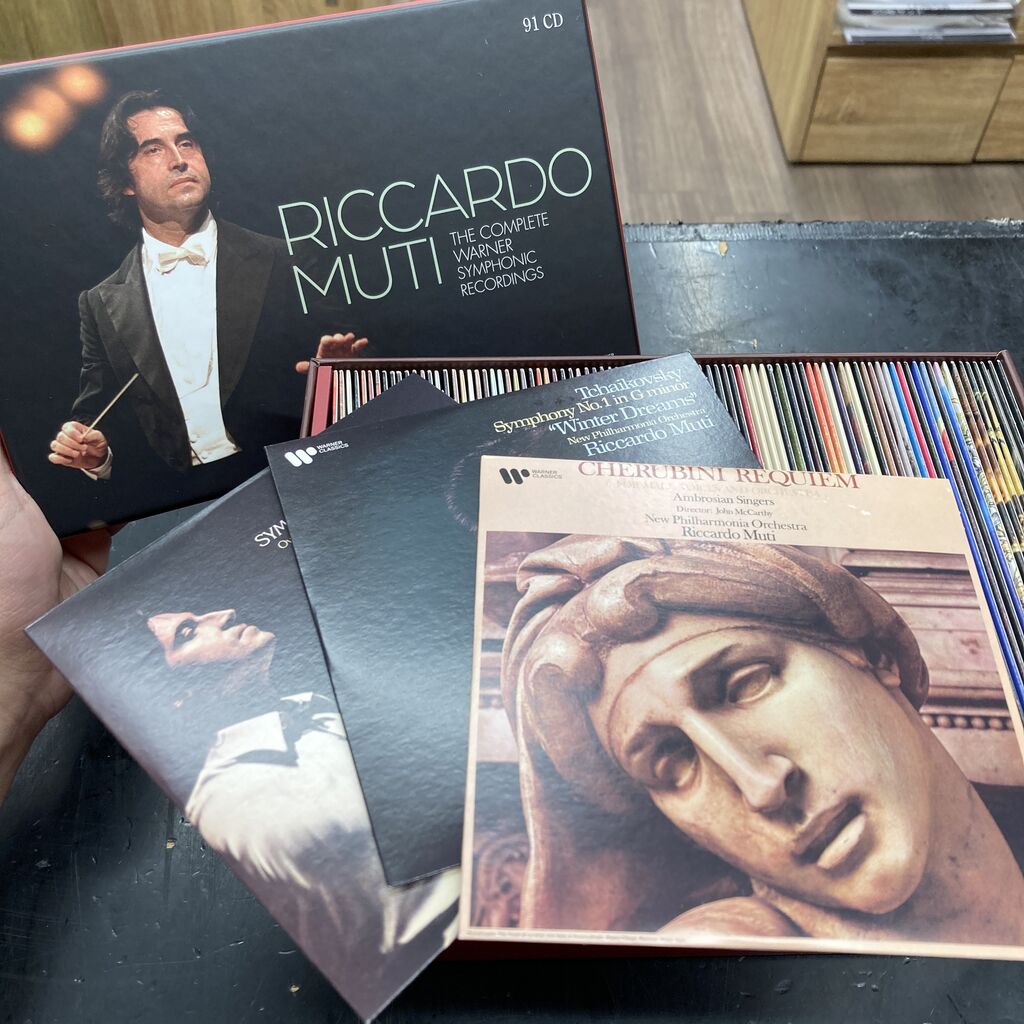 9/1(火)【中古CD】RICCARD MUTI COMPLETE WARNER SYMPHONIC RECORDINGS