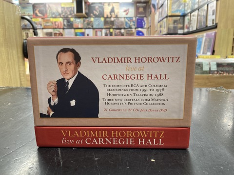 9/7(月)【中古CD】VLADIMIR HOROWITZ/LIVE AT CARNEGIE HALL(41CD+DVD