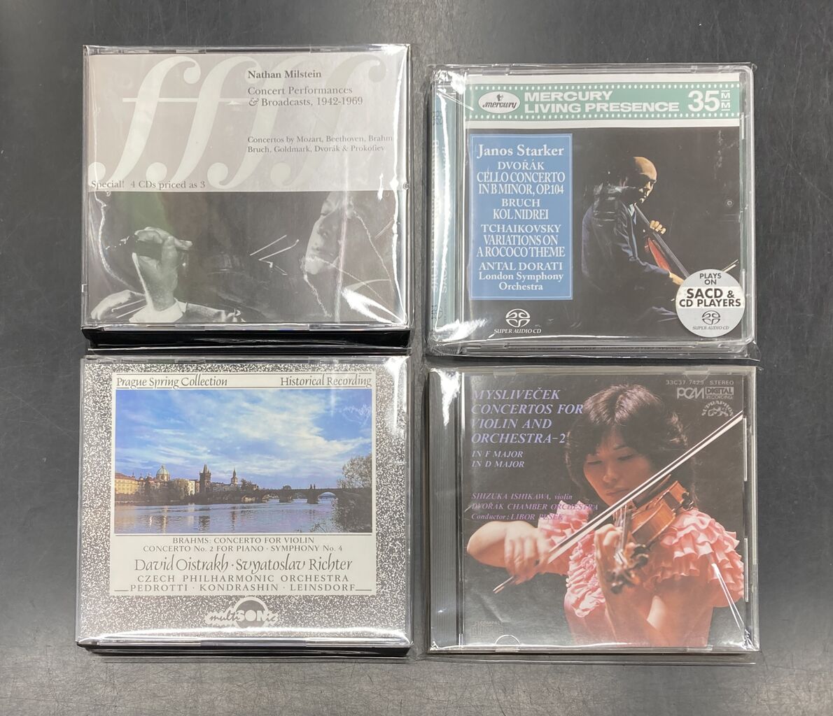 Nathan Milstein concert＆broadcasts クラシック Nathan Milstein concert＆broadcasts クラシック Nathan